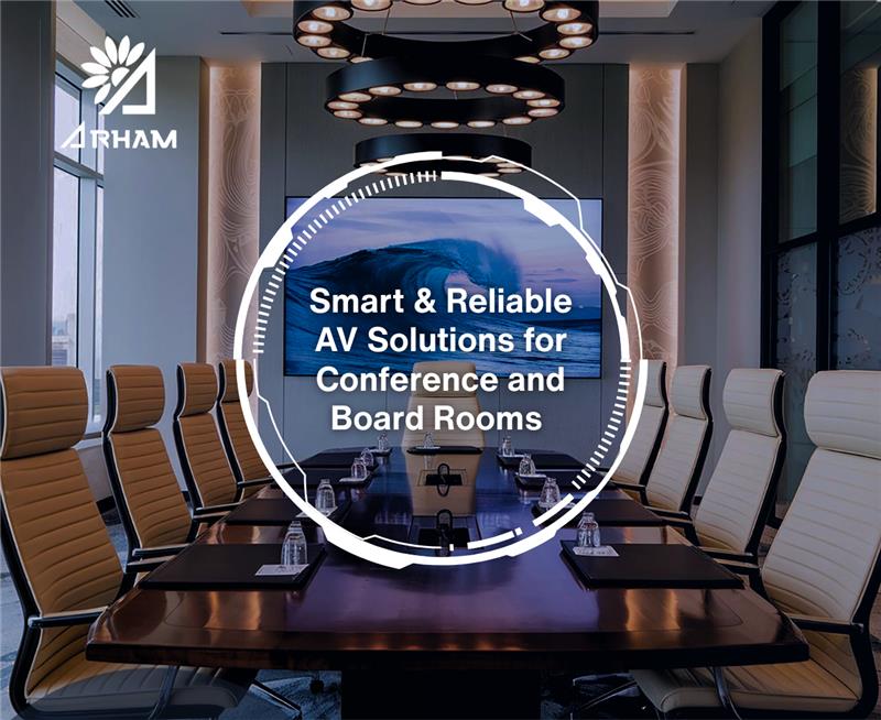 Smart & Reliable AV Solutions for Conference and Board Rooms